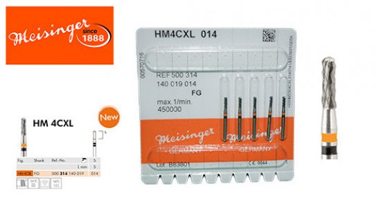 MEISINGER CROWN CUTTER HM4CXL -5pcs