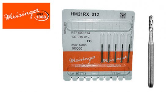 MEISINGER CROWN CUTTER HM21RX -5pcs