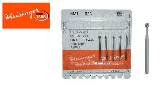 MEISINGER SURGICAL BUR ROUND (SIZE 023)-1pcs